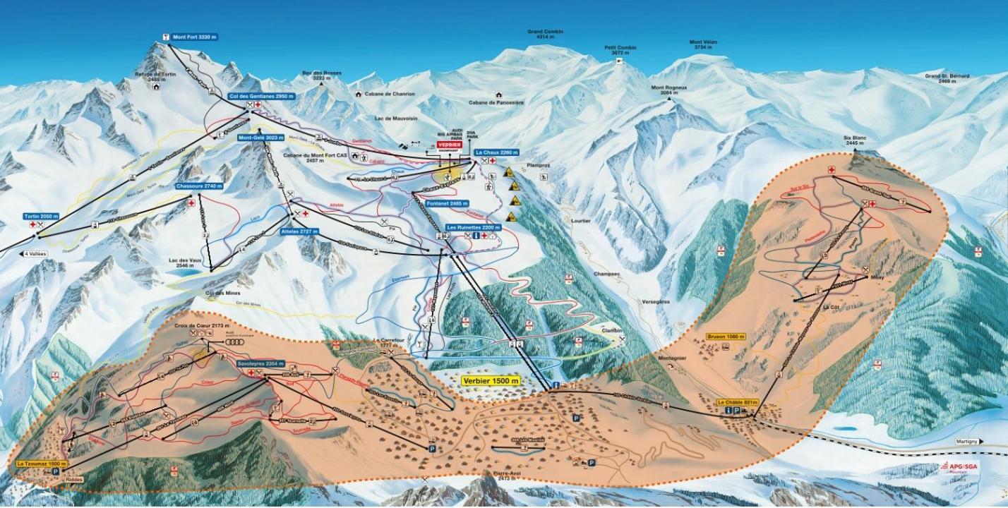 Chalet Clochette 4 Valles-Verbier La Tzoumaz Bagian luar foto