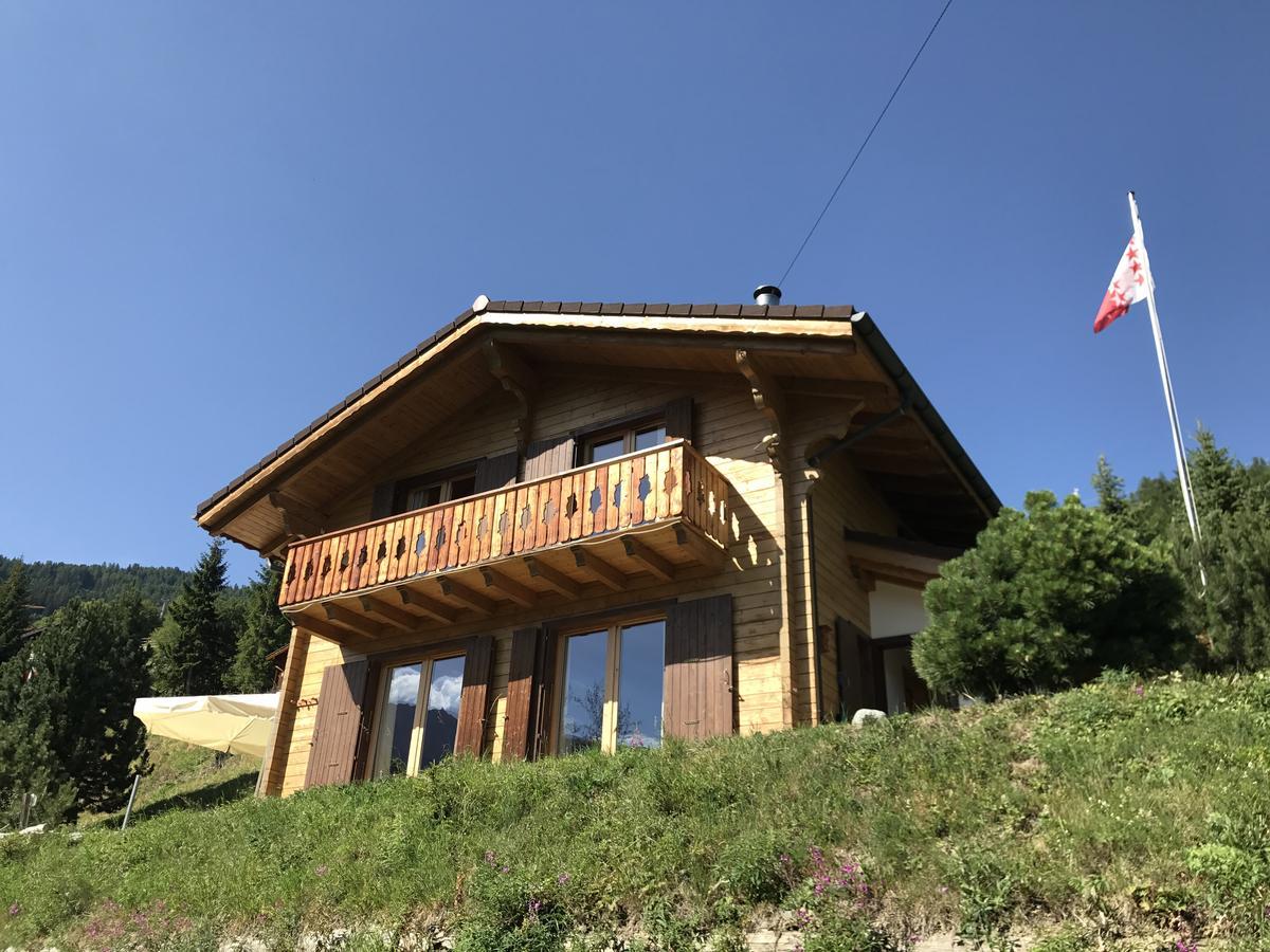 Chalet Clochette 4 Valles-Verbier La Tzoumaz Bagian luar foto