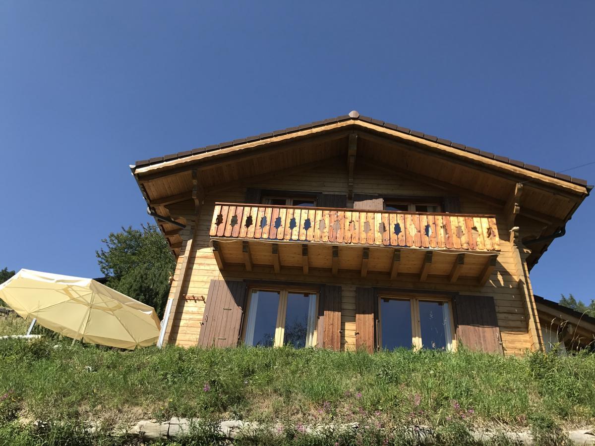 Chalet Clochette 4 Valles-Verbier La Tzoumaz Bagian luar foto