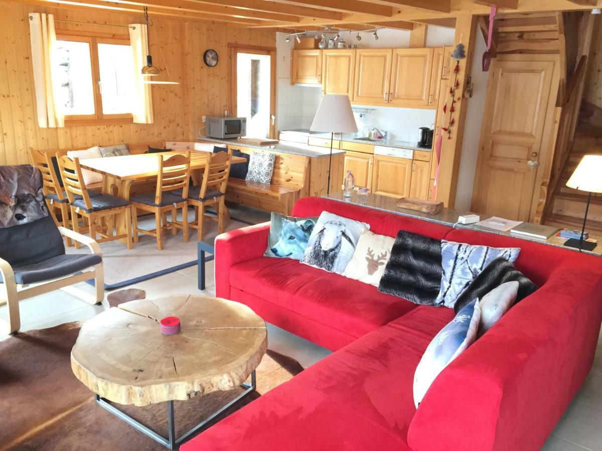 Chalet Clochette 4 Valles-Verbier La Tzoumaz Bagian luar foto